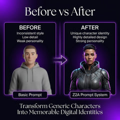 Avatars & Characters - Z2A